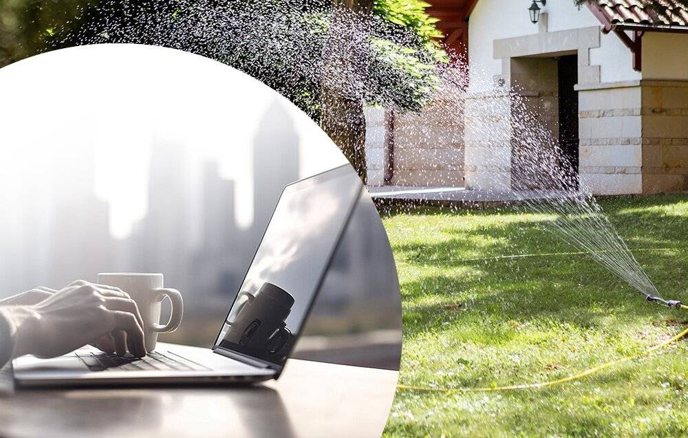 2-Zonen-Schlauch-Zeitschaltuhr Raintpoint ITV205