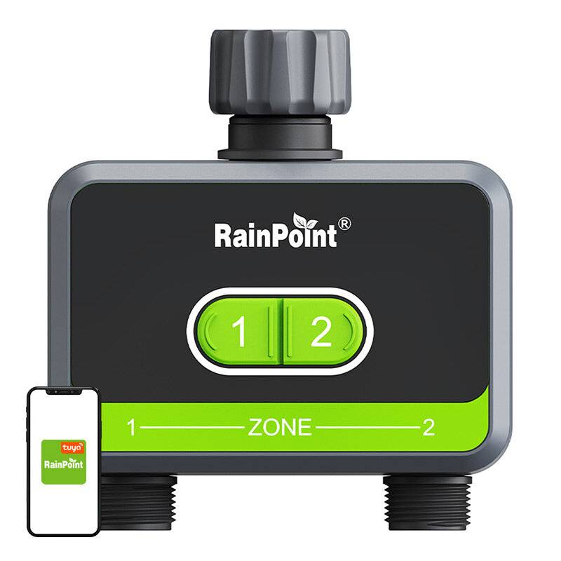 RainPoint 2-Zonen-Bewässerungssteuerung mit App