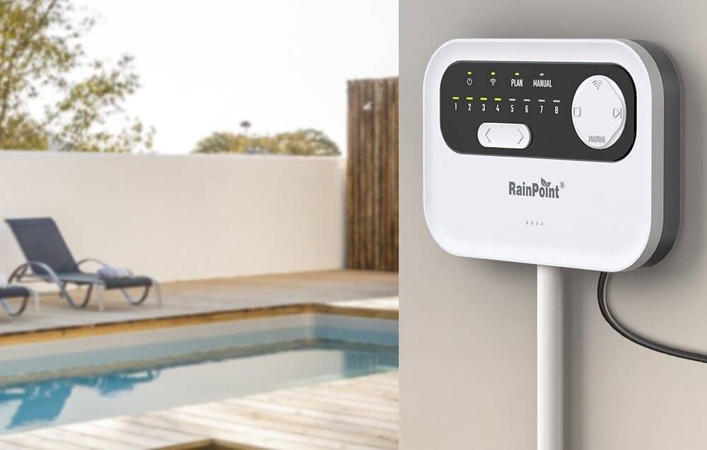 RainPoint WiFi 8-Zonen-Regnersteuergerät