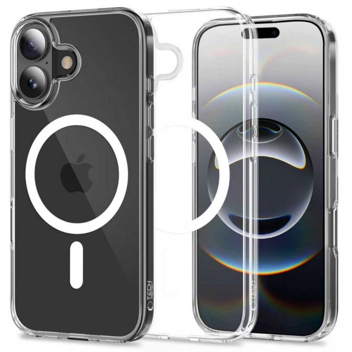 Tech-Protect FlexAir Hybrid MagSafe Case iPhone 17 - Transparent