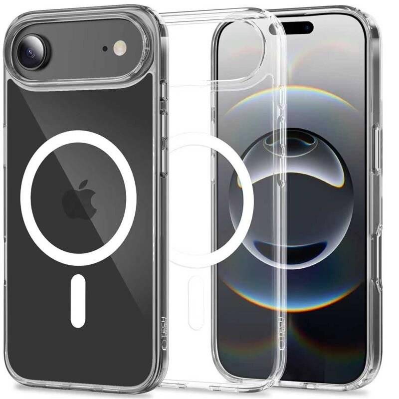 Tech-Protect FlexAir Hybrid MagSafe Case iPhone 17 Air – Transparent