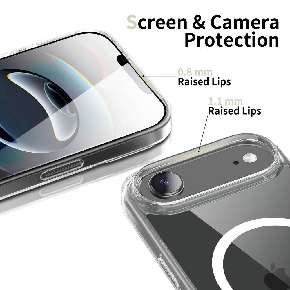 Tech-Protect FlexAir Hybrid MagSafe Case iPhone 17 Air – Transparent