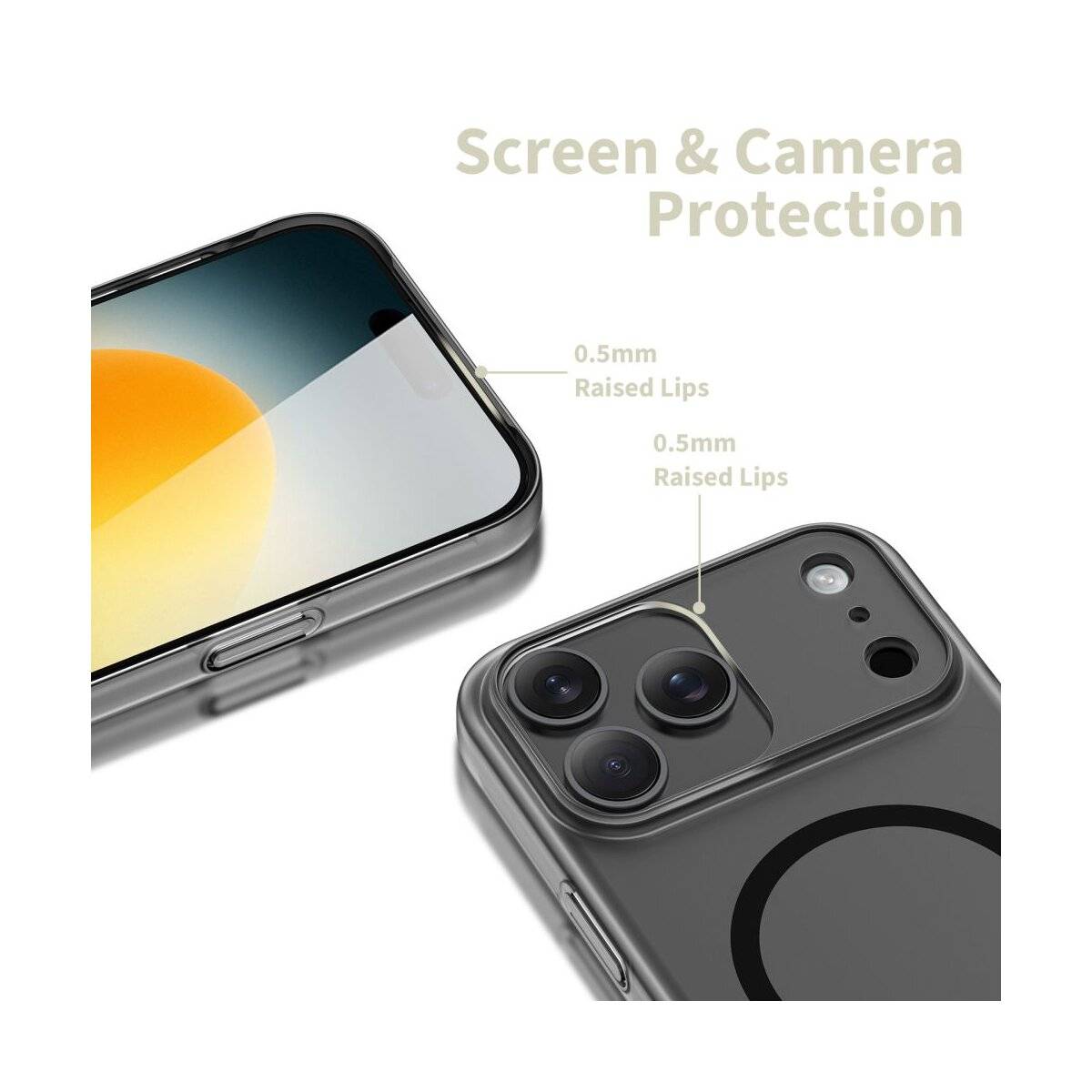 Tech Protect Hülle mit Magnetring Kompatibel mit iPhone 17