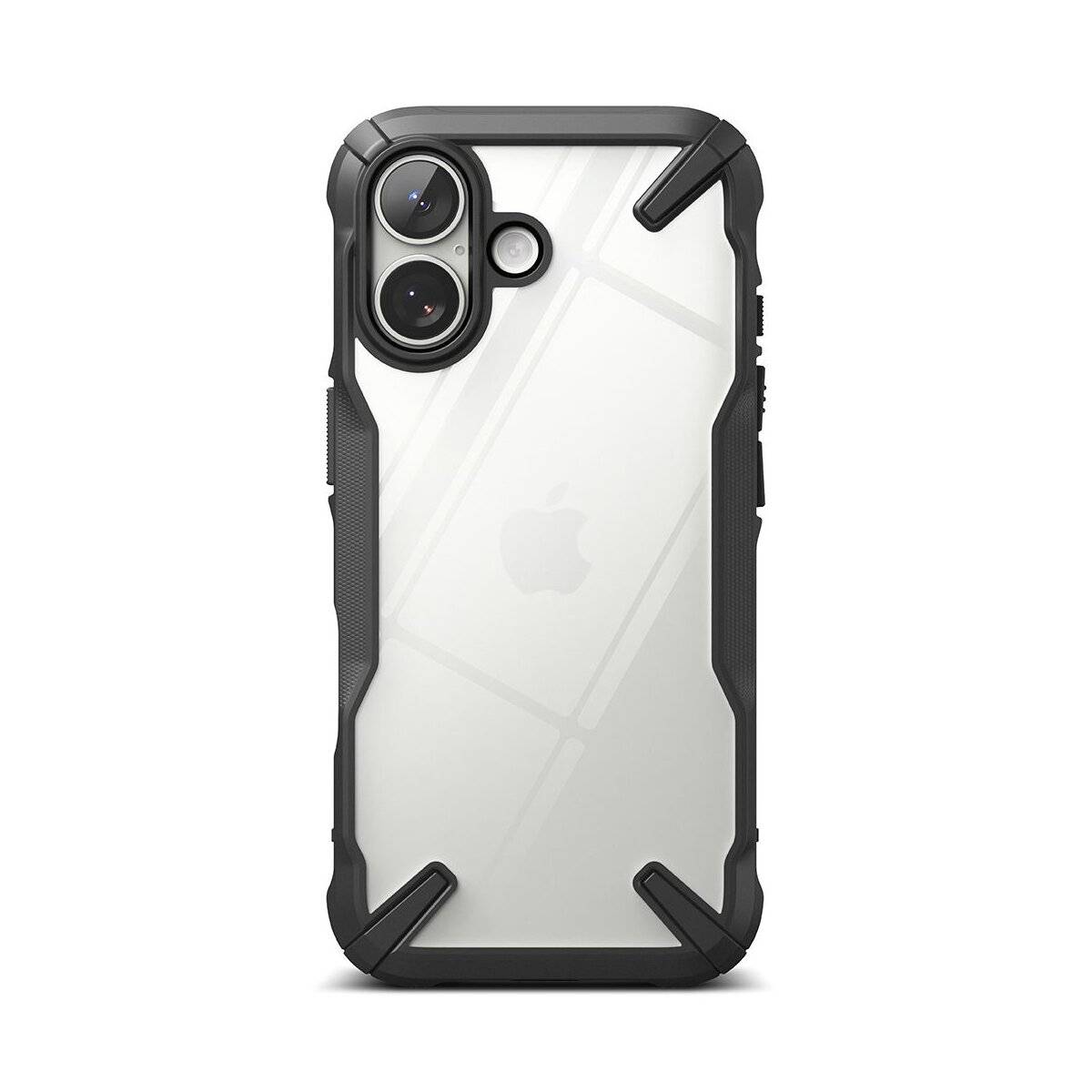 Handyhülle in Beige mit Kameraaussparungen und magnetischer Ladefunktion. Das Innenmaterial der Hülle ist sichtbar mit einem kleinen, geprägten Logo.