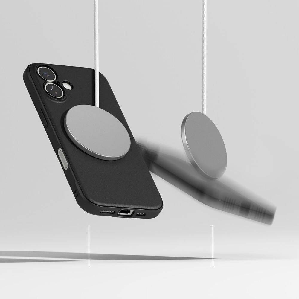 Ringke Onyx Magnetic MagSafe Case iPhone 17 - Schwarz