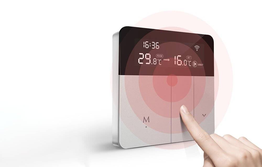 Avatto WT50 3A Wi-Fi TUYA smart DHW boiler thermostat