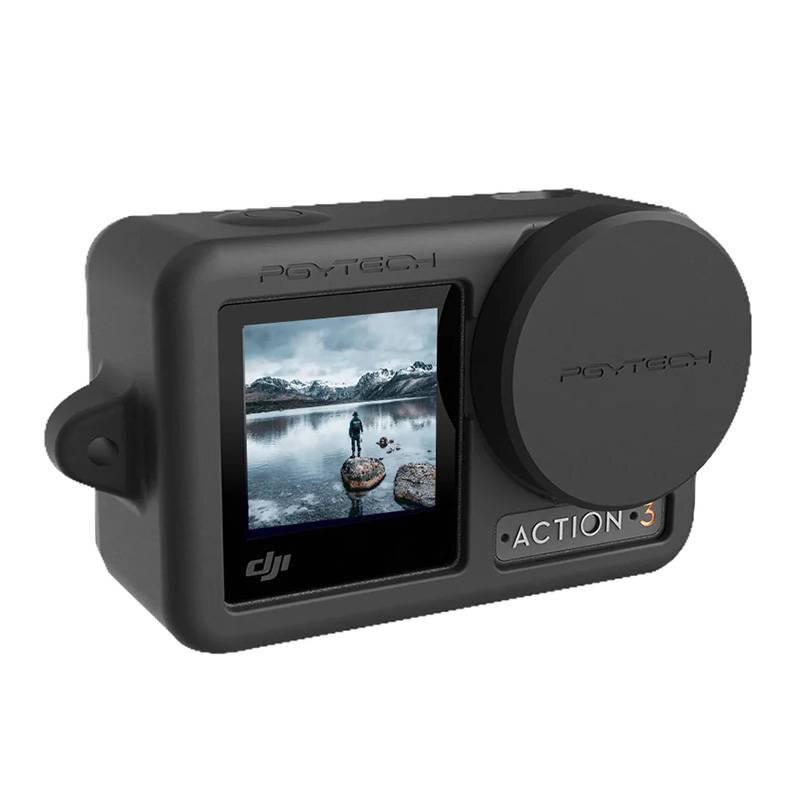 Silikon-Gummihülle PGYTECH für OSMO Action (Schwarz)