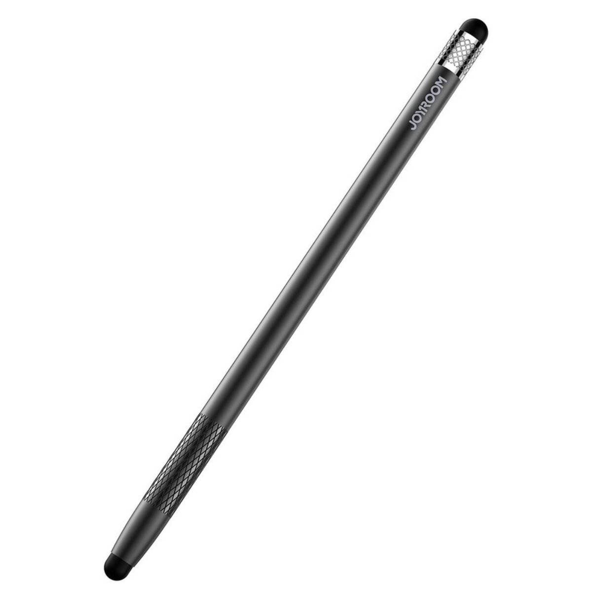 Zwei schwarze Smartphone-Hüllen mit MagSafe-Funktionalität, eine zeigt die Rückseite mit angebrachtem MagSafe-Ladegerät und die andere zeigt das Innere.