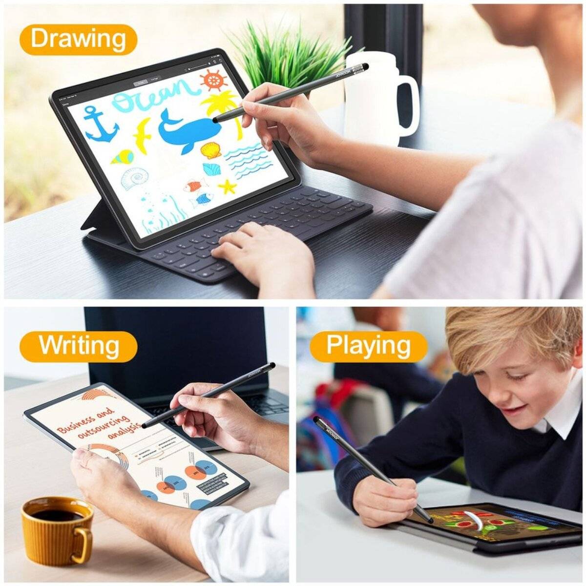 Joyroom JR-DR01 Passiver Eingabestift (Schwarz)