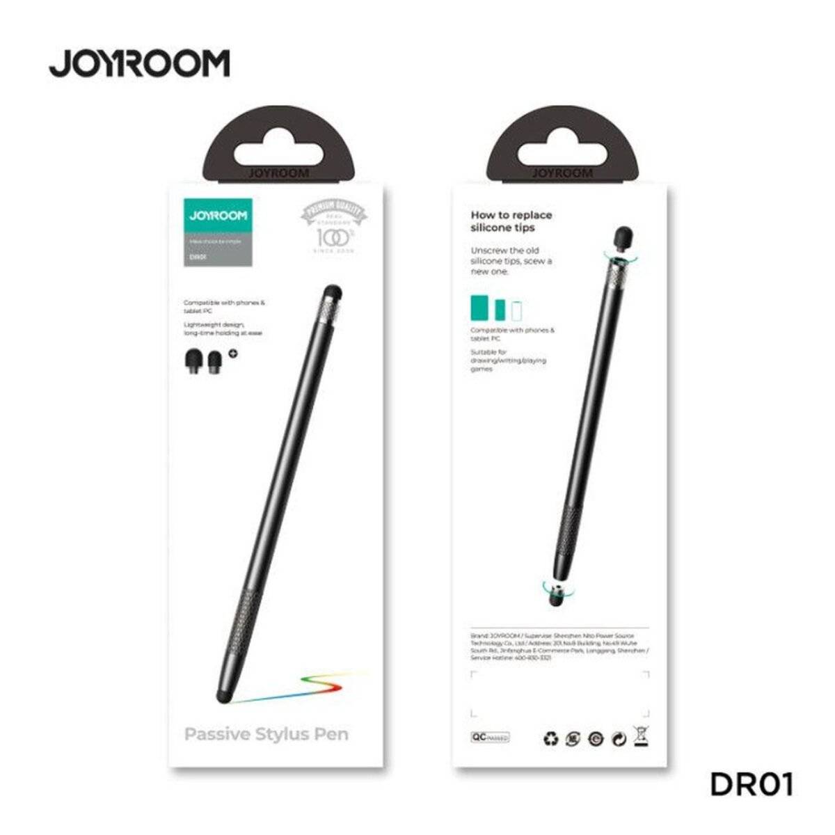 Joyroom JR-DR01 Passiver Stylus Schwarz