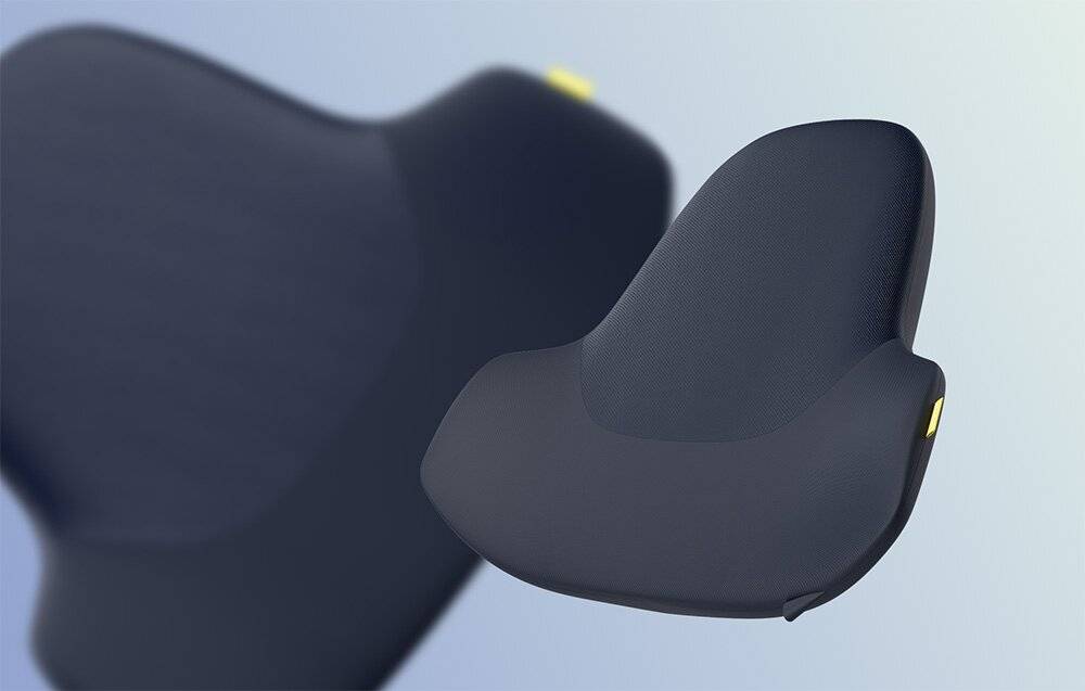 Baseus PrimeTrip VH1 Auto-Lordosenpolster (schwarz)