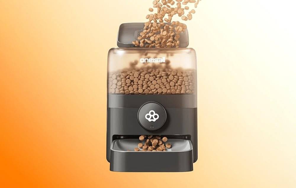 Oneisall 3L PF05 intelligenter Lebensmittelspender Futterspender für Haustiere