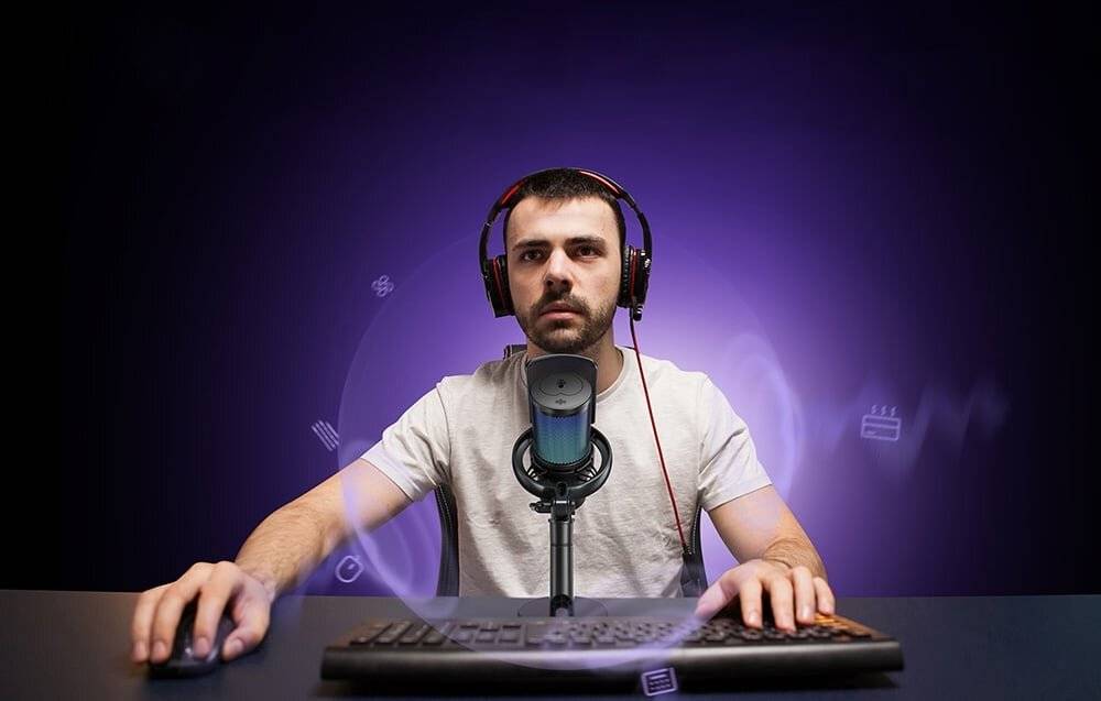 Maono DM40 Pro Mikrofon (schwarz)