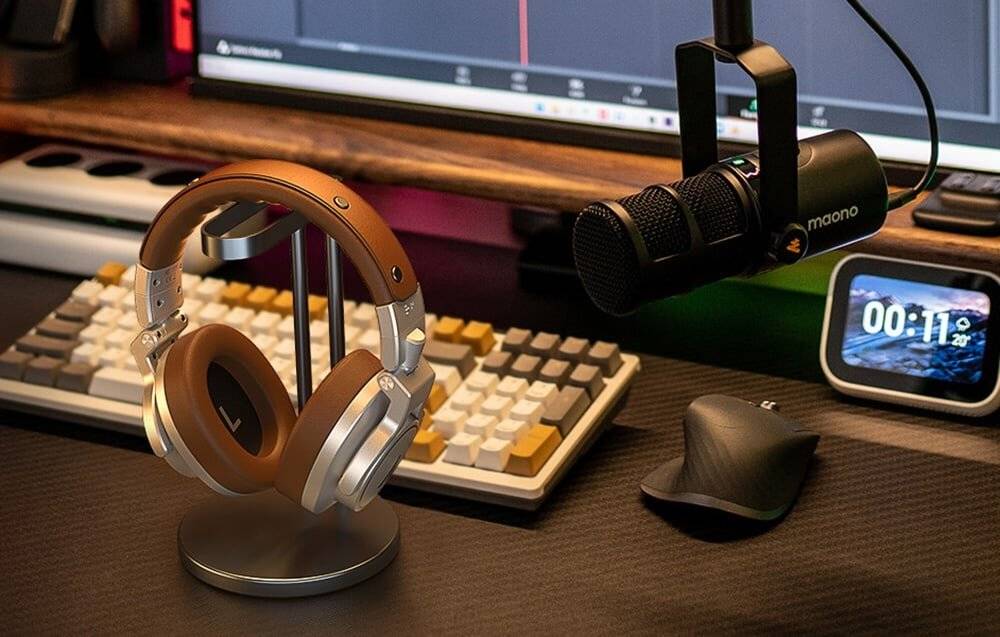 Maono MH700 Studio-Kopfhörer (silber)