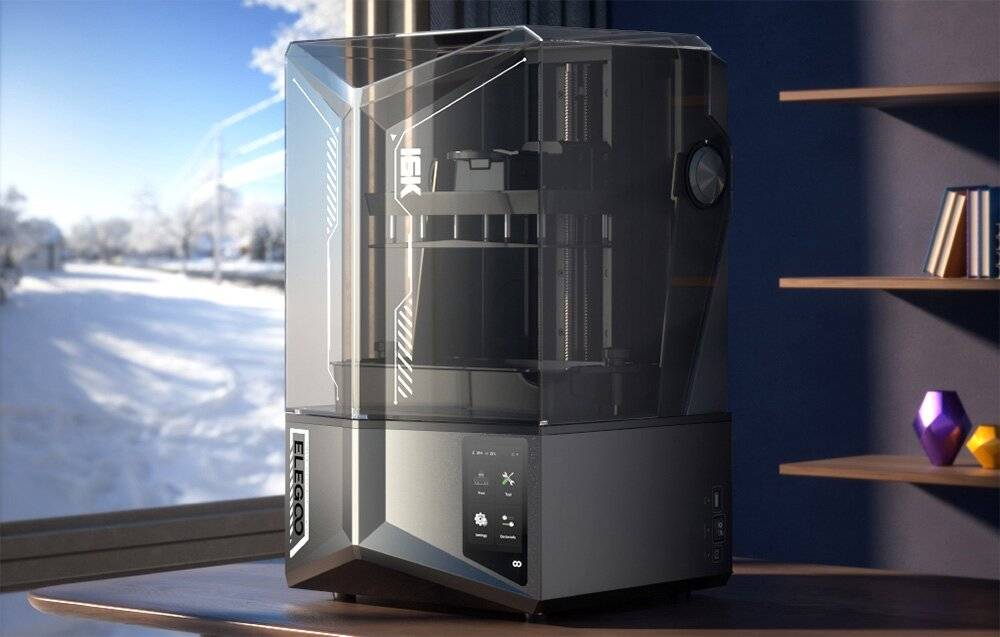 ELEGOO Saturn 4 Ultra 16K MSLA-3D-Drucker, 16K LCD, KI-Kamera, bis 150mm/h