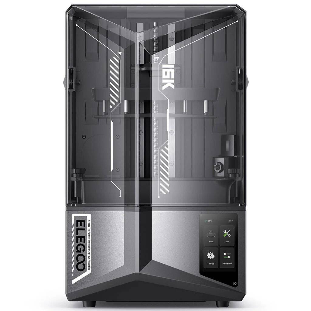 ELEGOO Saturn 4 Ultra 16K MSLA-3D-Drucker, 16K LCD, KI-Kamera, bis 150mm/h