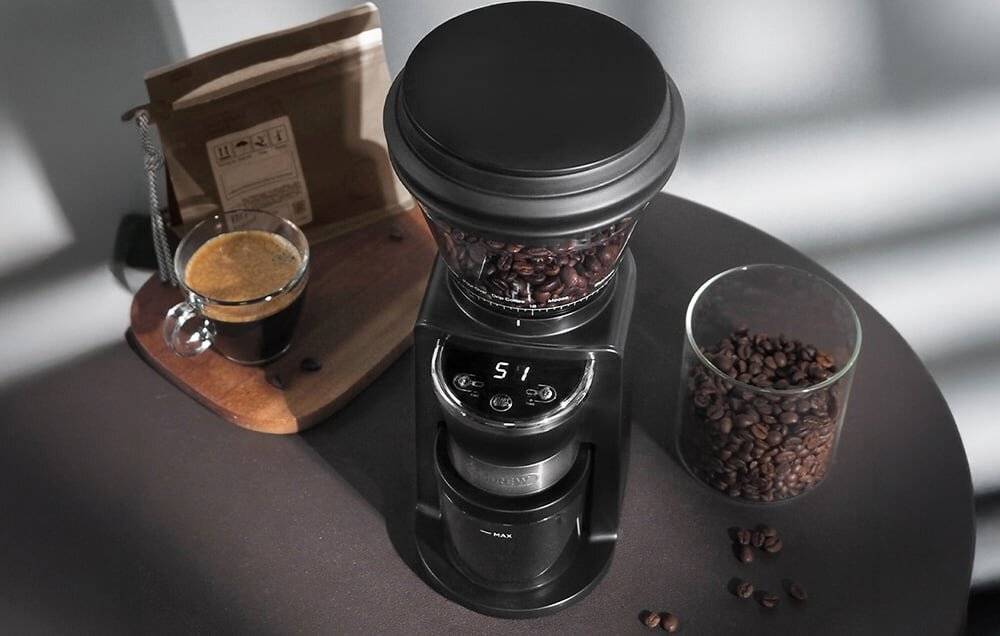 HiBREW G3 elektrische Kaffeebohnenmühle