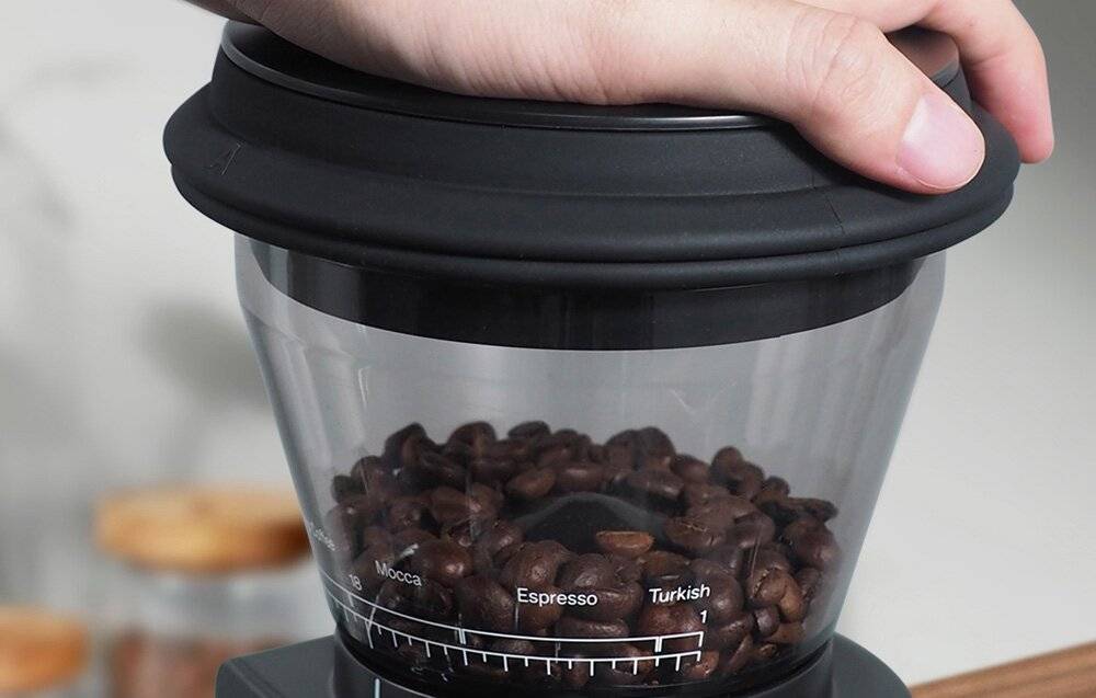 HiBREW G3 elektrische Kaffeebohnenmühle