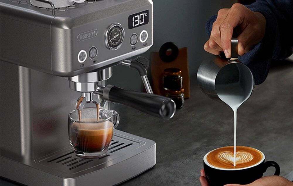HiBREW H10A temperaturgeregelte Kolben-Espressomaschine