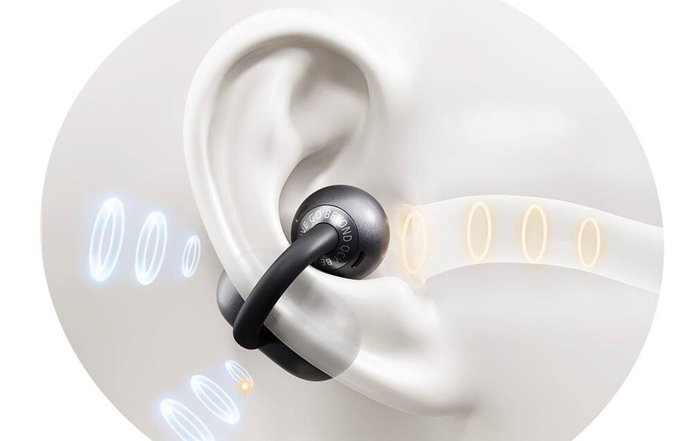 QCY Drahtlose Kopfhörer Crossky C50 (grau)