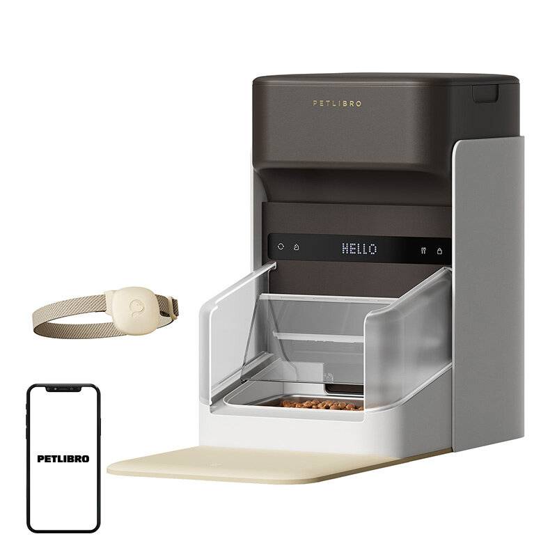 Petlibro RFID intelligenter Futterspender mit Halsband, 3L