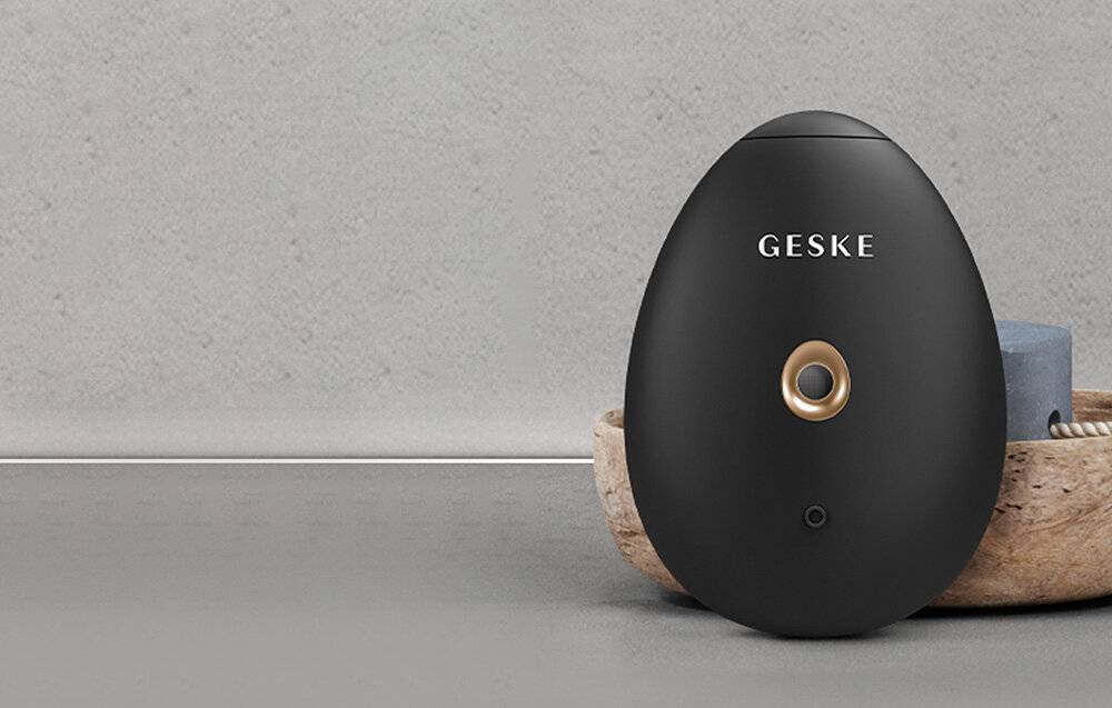 Gesichtshydratisierung erfrischt 4in1 Geske mit APP (grau)