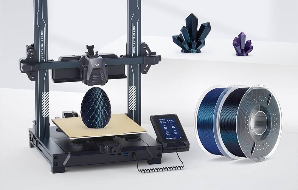 Filament PLA Galaxy ELEGOO (Pfauenblau)