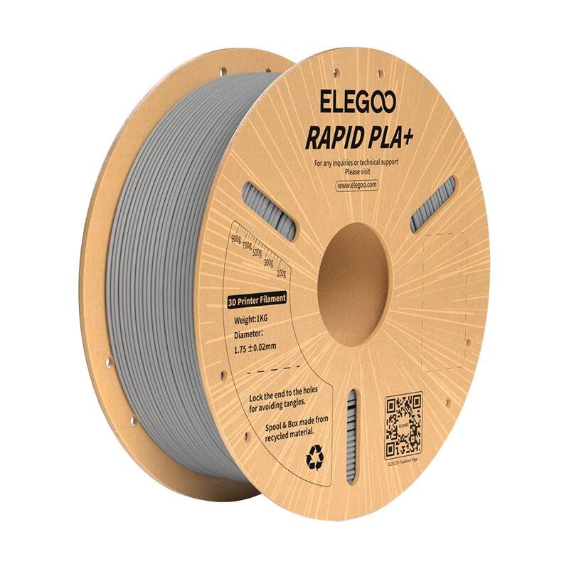 ELEGOO Rapid PLA+ Filament (Grau)