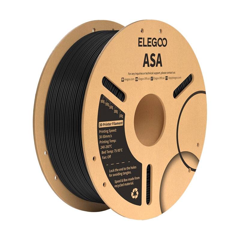 ELEGOO ASA Filament (Schwarz)
