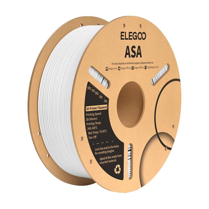 ASA ELEGOO Filament (Weiß)