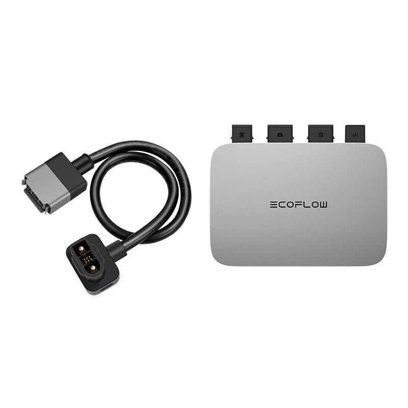 EcoFlow Mikro-Wechselrichter PowerStream + Anschlusskabel der Delta-Serie