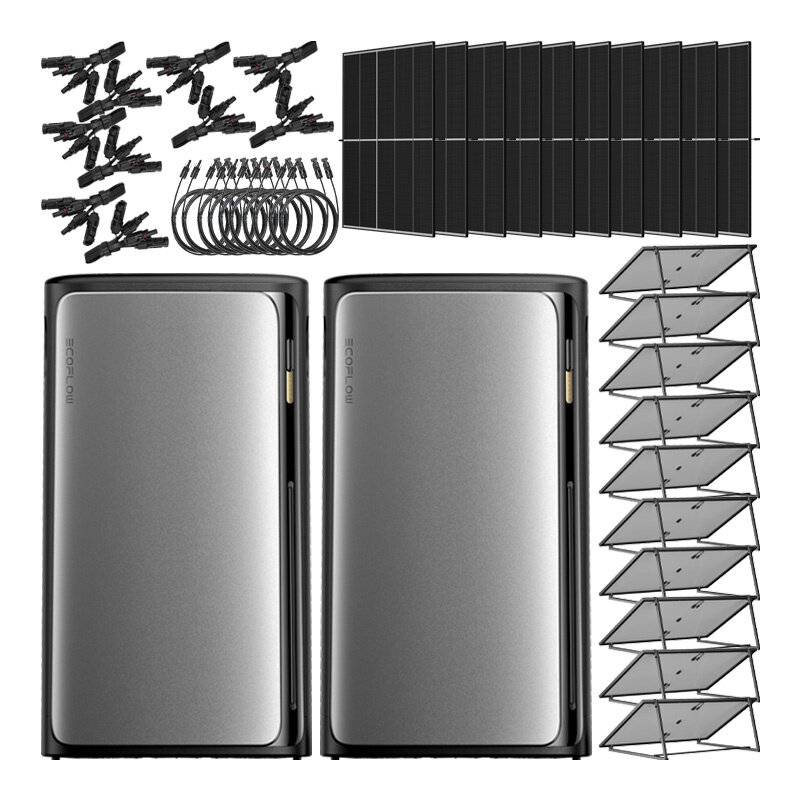 Ecoflow Balkon Solaranlage UltraU4