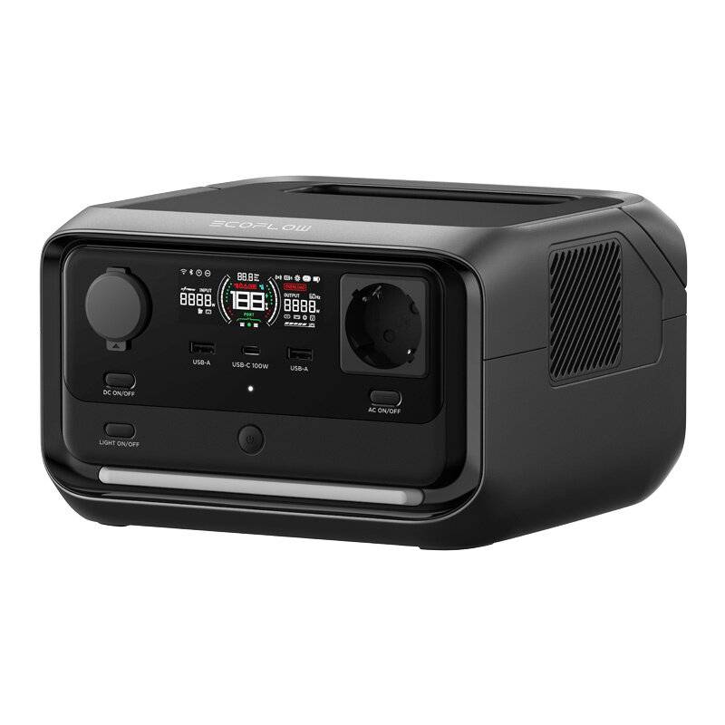 Set: Kraftwerk EcoFlow River 3 Plus + tragbares Solarpanel 220W