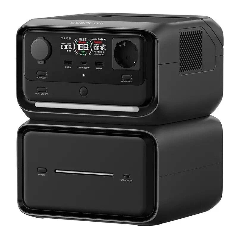 Set: Kraftwerk EcoFlow River 3 Max Plus + tragbares Solarpanel 160W