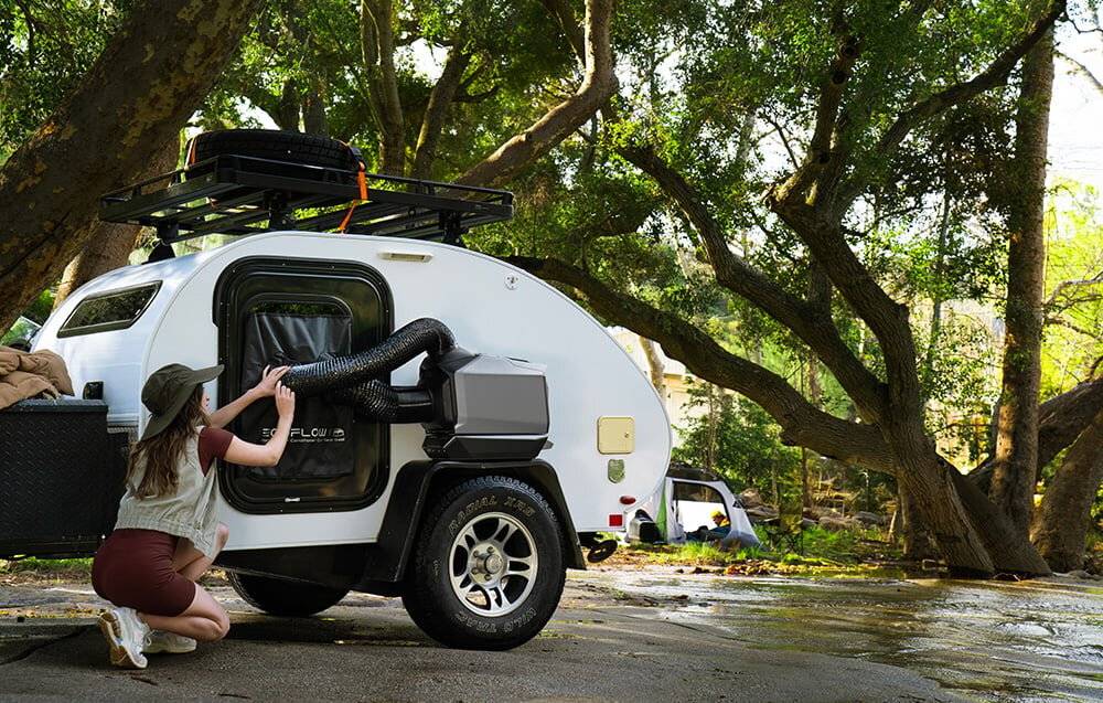 Magnetische EcoFlow Wave Auto-Lüftungsdichtung.