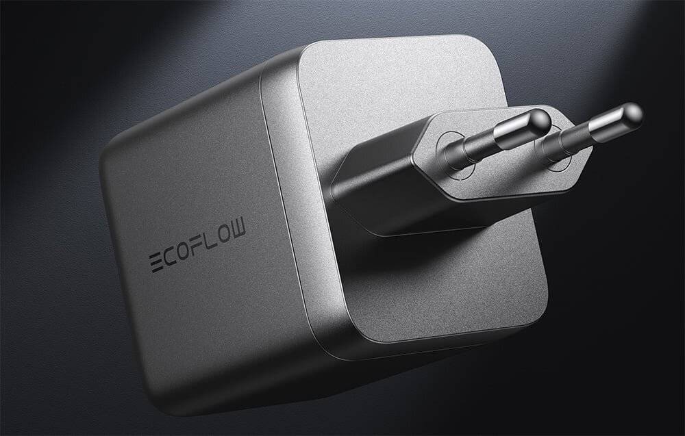 EcoFlow RAPID Pro 100W Netzladegerät, 2xUSB-C, 1xUSB-A, GaN