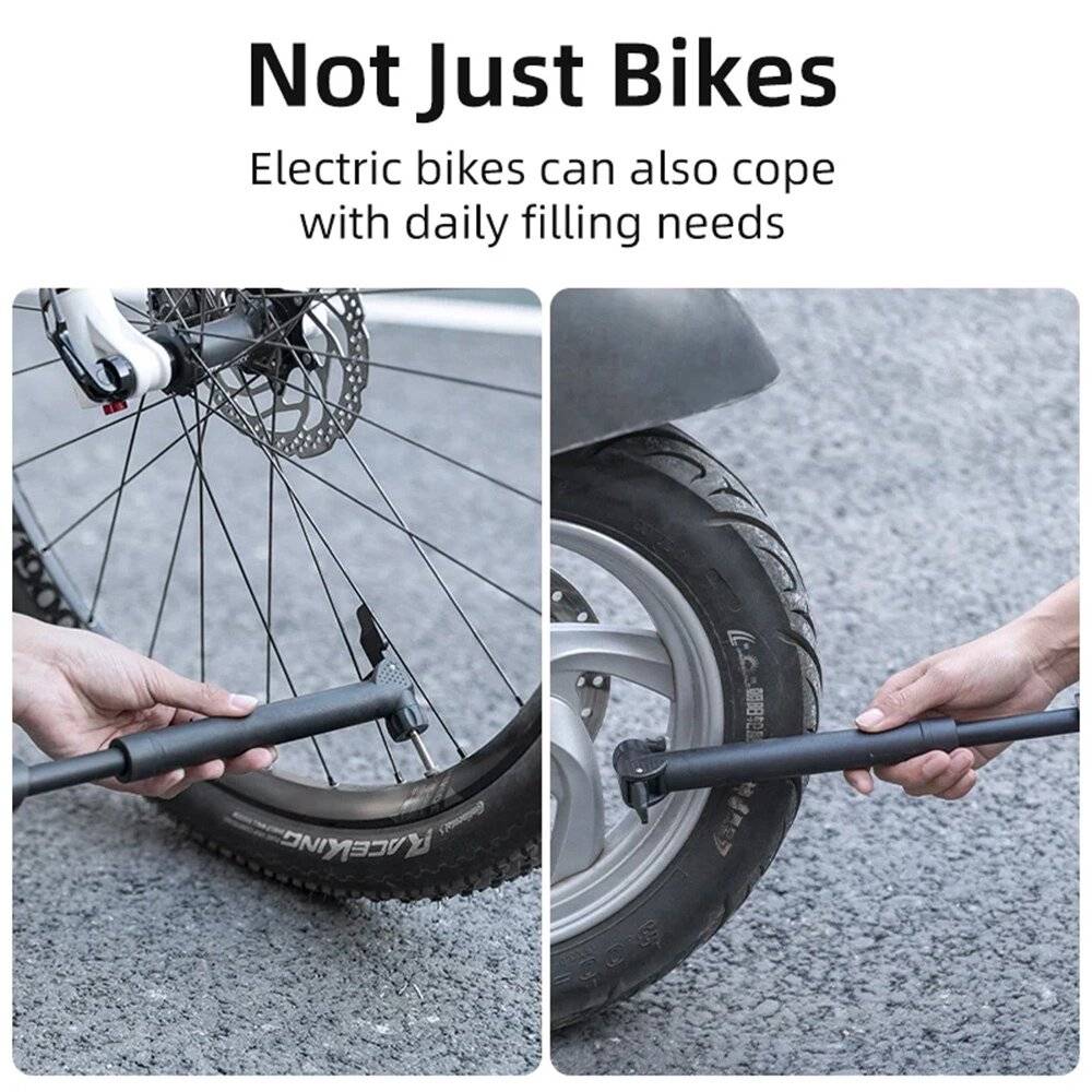 Rockbros 42520001001 Fahrradpumpe – Schwarz