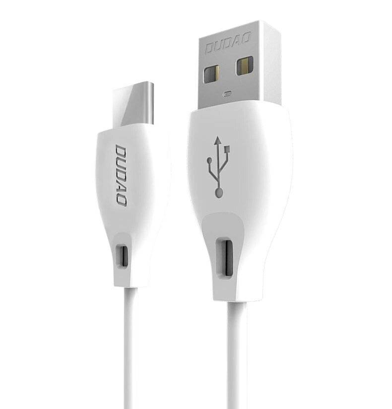 Dudao Kabel USB Typ C 2.1A 2m weiß L4T