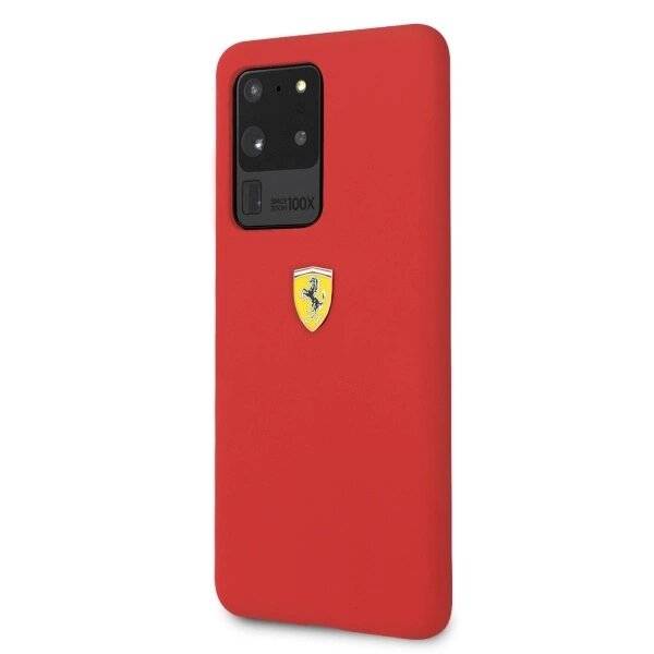 Ferrari Hardcase FESSIHCS69RE S20 Ultra G988 rot/rot Silikon