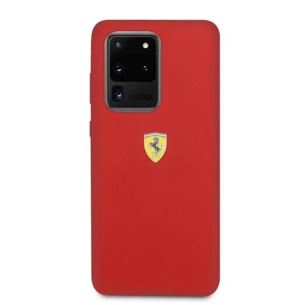 Ferrari Hardcase FESSIHCS69RE S20 Ultra G988 rot/rot Silikon