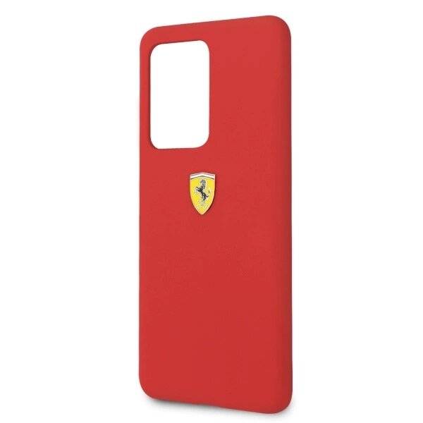 Ferrari Hardcase FESSIHCS69RE S20 Ultra G988 rot/rot Silikon