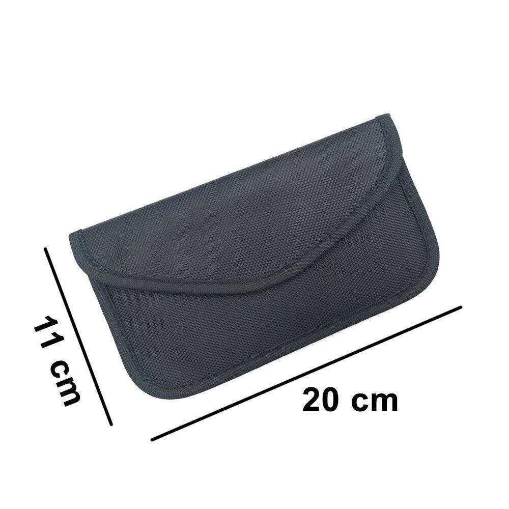 Anti-Diebstahl-Etui Autoschlüssel, Telefon, Radio, Faraday-Box, Faraday-Käfig, 20 cm x 11 cm,