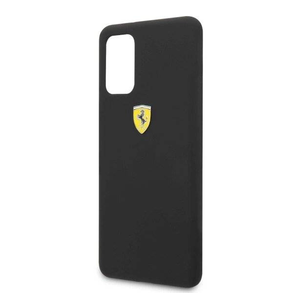 Ferrari Hardcase FESSIHCS67BK S20+ G985 schwarz/schwarzes Silikon