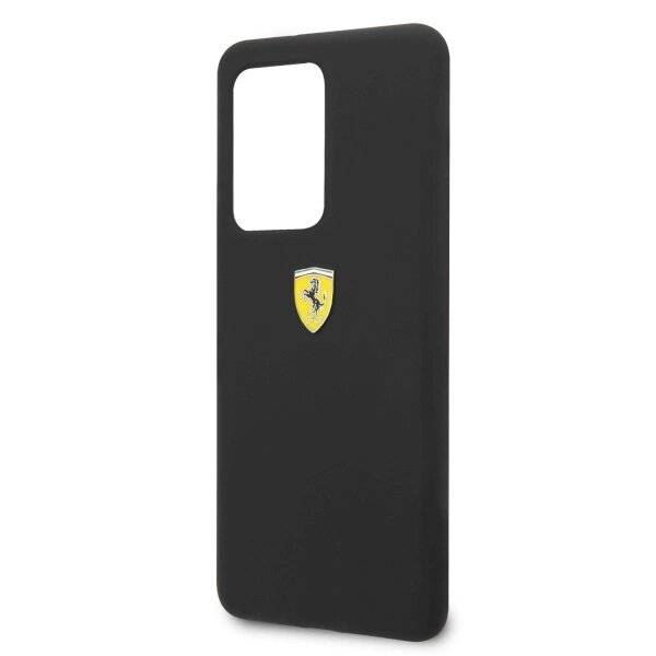 Ferrari Hardcase FESSIHCS69BK S20 Ultra G988 schwarz/schwarzes Silikon