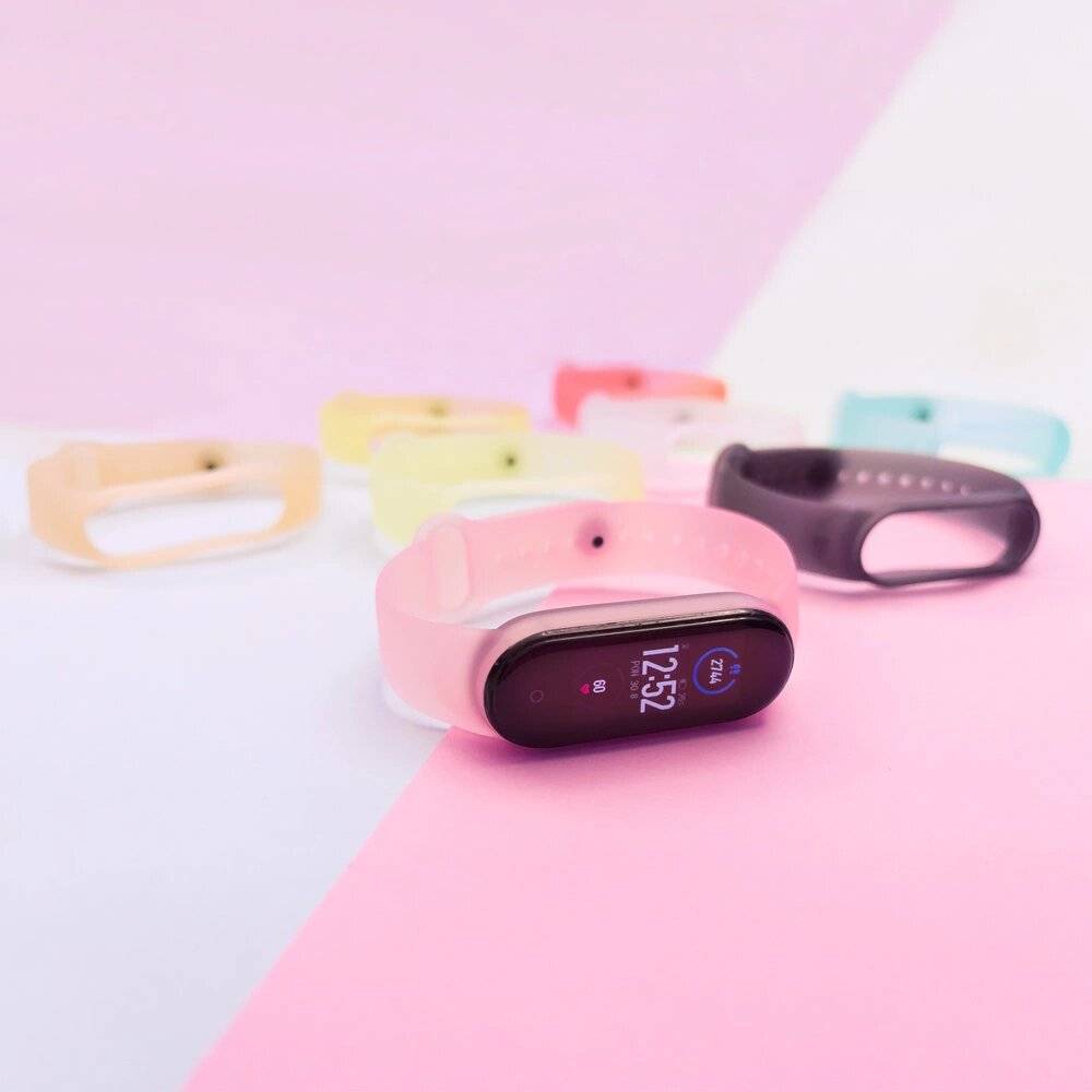 Silikonarmband Xiaomi Mi Band 5 / 6 Armbandarmband - Gold