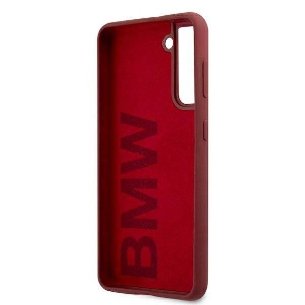 BMW Tasche BMHCS21SSLBLRE S21 G991 rot/rot Hartschalenkoffer Silikon Signature Logo