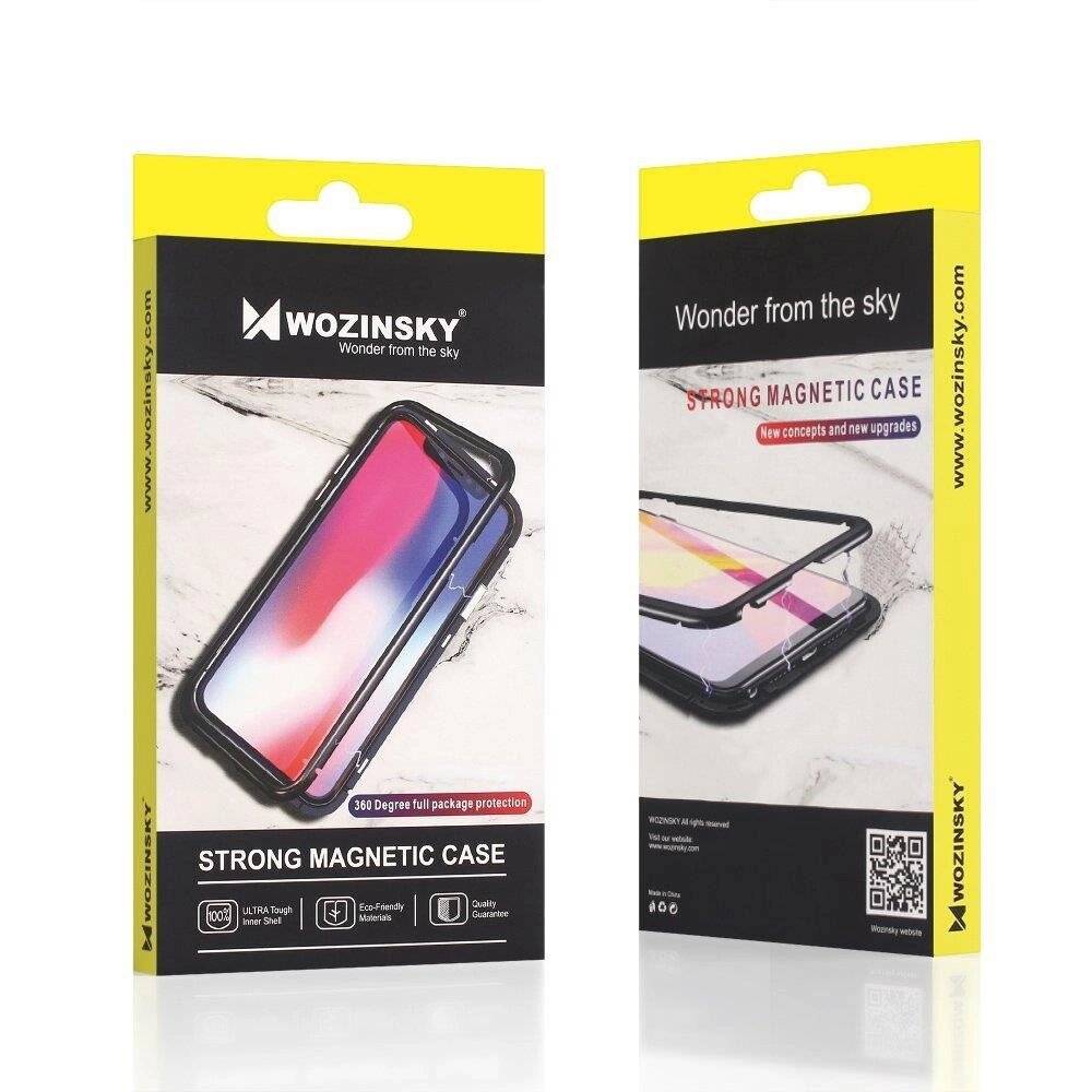 Wozinsky Full Magnetic Case 360 Vorder- Rückseite integriertem Glas Samsung Galaxy A72 4G