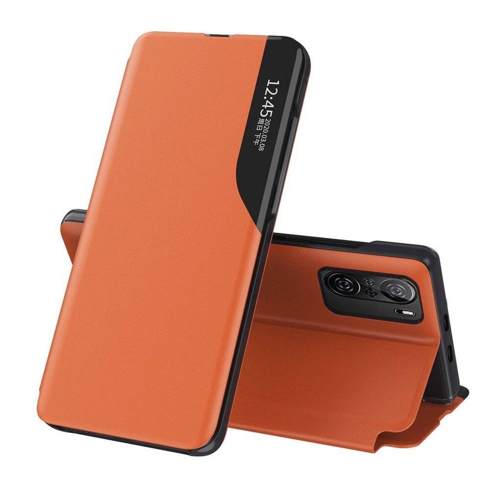 Eco Leather View Case Elegante Flip Cover Hülle Standfunktion Xiaomi Redmi K40 Pro + / Poco F3