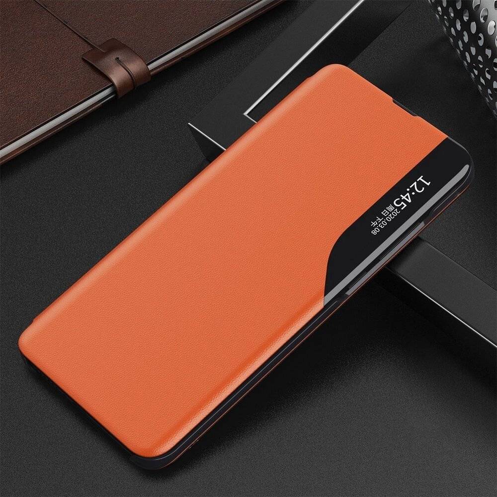 Eco Leather View Case Elegante Flip Cover Hülle Standfunktion Xiaomi Redmi K40 Pro + / Poco F3