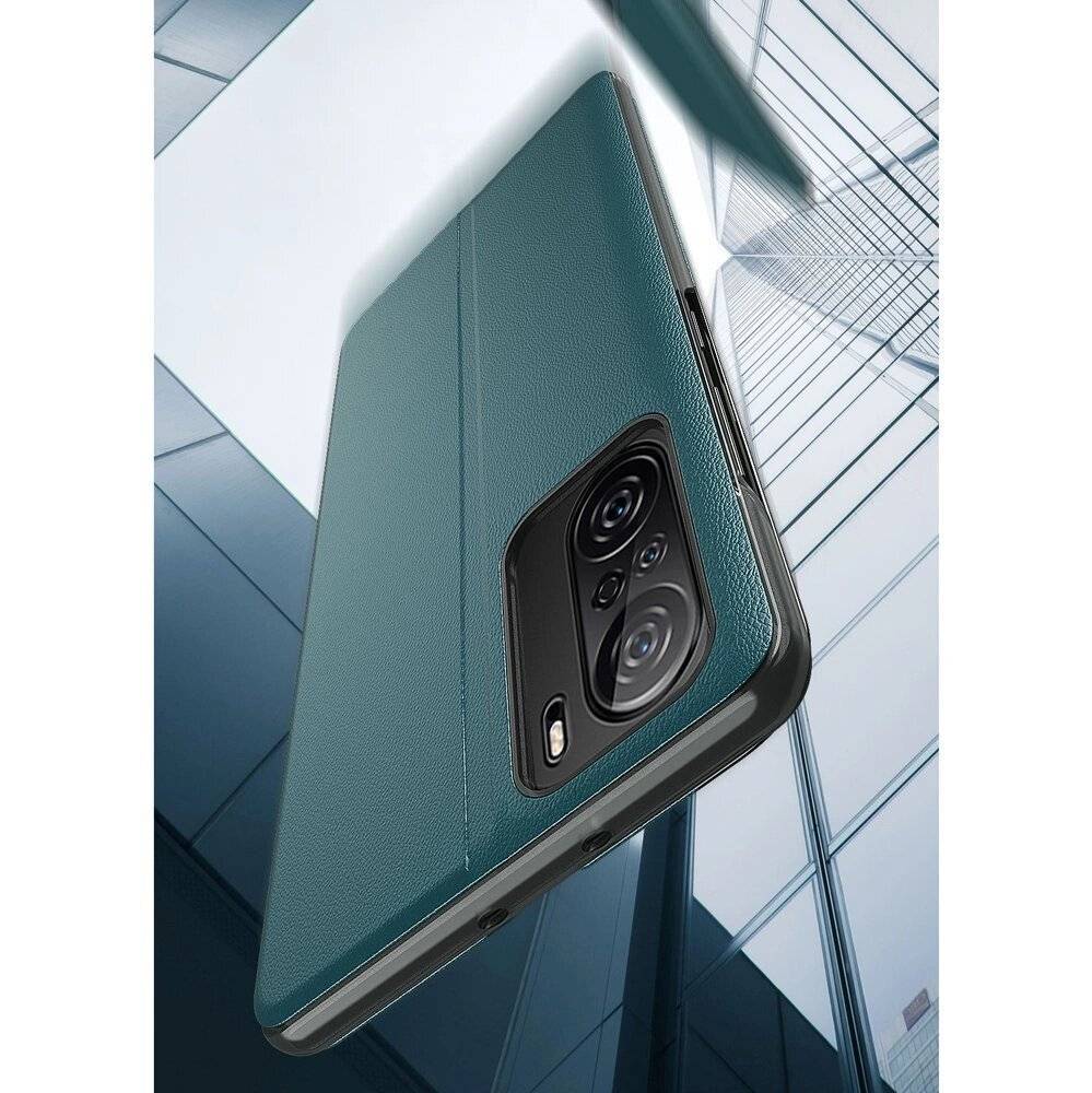 Eco Leather View Case Elegante Flip Cover Hülle Standfunktion Xiaomi Redmi K40 Pro + / Poco F3